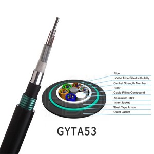 Direct Burial Double Armor Cable GYTA53