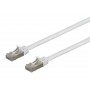CAT6 Shielded Ethernet RJ45 Patch Cables White